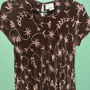 💯 silk Tuileries Garden maxi dress